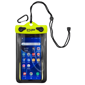 Dry Pak Smart Phone/GPS/MP3 Case - Lemon Lime - 4" x 6" - DP-46LL