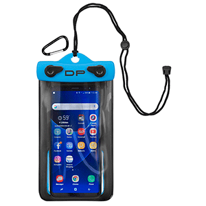Dry Pak Smart Phone/GPS/MP3 Case - Electric Blue - 4" x 6" - DP-46EB