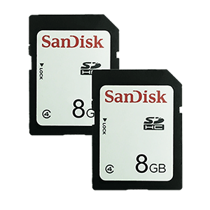 Wildgame Innovations 8 GB SD Cards - 2-Pack - SD8
