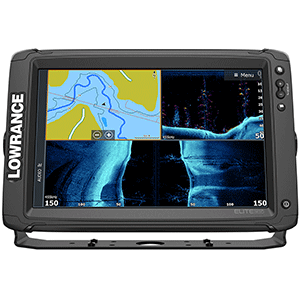 Lowrance Elite-12 Ti² Inland w/Active Imaging™ 2-in-1, Mid/High Skimmer & Y Cable - 000-14662-001