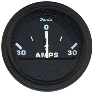 Faria Beede Instruments Faria 2" Heavy-Duty Ammeter (30-0-30) - Black - 23005
