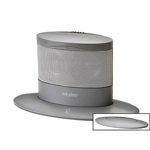 Poly-Planar Oval Waterproof Pop-Up Spa Speaker - Gray