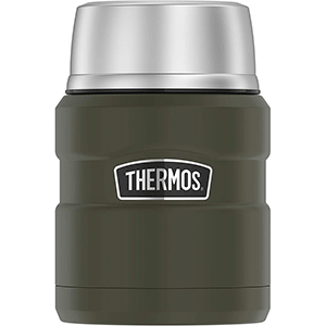 Thermos Stainless King™ Vacuum Insulated Stainless Steel Food Jar - 16oz - Matte Army Green - SK3000AGTRI4
