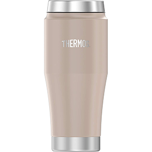 Thermos Vacuum Insulated Stainless Steel Travel Tumbler - 16oz - Matte Stone Gray - H1018SG4
