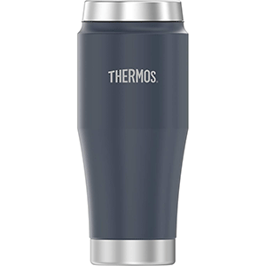 Thermos Vacuum Insulated Stainless Steel Travel Tumbler - 16oz - Matte Dusty Blue - H1018DB4