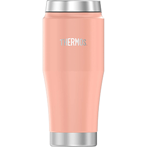 Thermos Vacuum Insulated Stainless Steel Travel Tumbler - 16oz - Matte Blush - H1018BH4