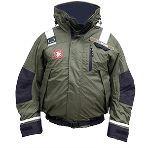 First Watch AB-1100 Pro Bomber Jacket - Small - Green - AB-1100-PRO-GN-S
