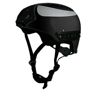 First Watch First Responder Water Helmet - Small/Medium - Black - FWBH-BK-S/M