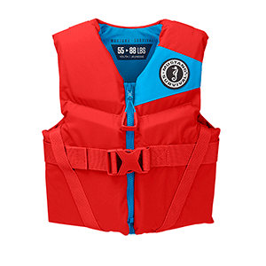 Mustang Survival Mustang Rev Youth Foam Vest - 50-90lbs - Imperial Red - MV3570-277