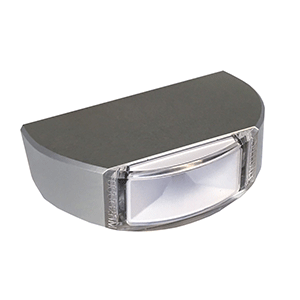 Lumitec Surface Mount Navigation Light - Classic Aluminum - Stern White - 101579