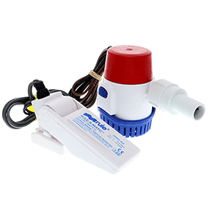 Rule 500 GPH Standard Bilge Pump Kit w/Float Switch - 12V - 25DA-35A