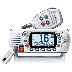 Standard Horizon GX1400G Fixed Mount VHF w/GPS - White - GX1400GW