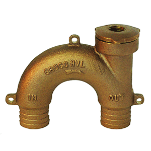 GROCO Bronze Vented Loop - 1-1/2" Hose - HVL-1500