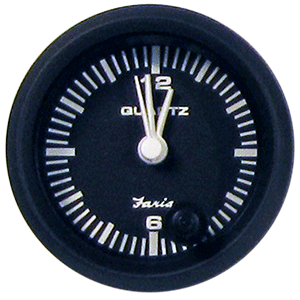 Faria Beede Instruments Faria 2" Clock - Quartz (Analog) - 12825
