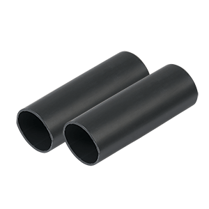 Ancor Battery Cable Adhesive Lined Heavy Wall Battery Cable Tubing (BCT) - 1" x 6" - Black - 2 Pieces - 327106