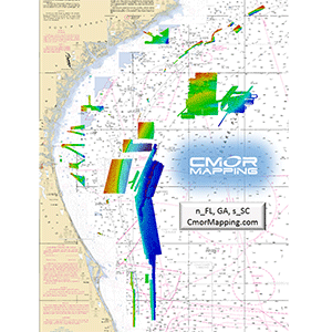 CMOR Mapping North Florida, Georgia & South Carolina f/Simrad, Lowrance, B&G & Mercury - NEFL002S