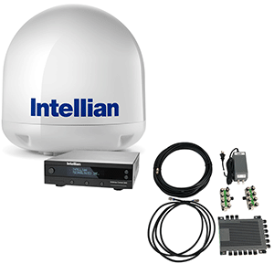 INTELLIAN Intellian i4 All-Americas TV Antenna System + SWM16 Kit - B4-I4SWM16