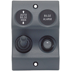 BEP MARINE BEP Micro Series Sprayproof Switch Bilge Control Panel w/Alarm - 900-BA