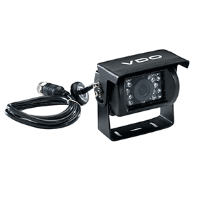 VDO 120° Rear View Black Camera w/Sun Guard & Audio Input Option - Large - A2C59519792-S