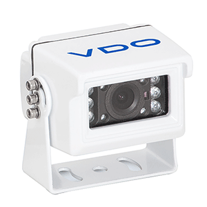 VDO 120° White Rear View Small Camera w/IR Red Lights - A2C59519880-S