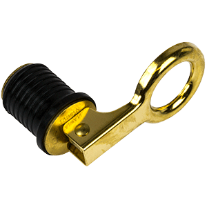 Sea-Dog Brass Snap Handle Drain Plug - 1" - 520070-1