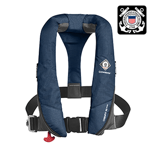 Crewsaver Crewfit 35 Sport USCG Automatic Life Jacket - Navy Blue - 55-9501NBA