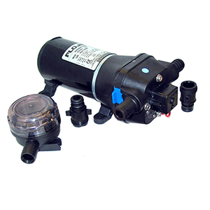 FloJet 24V, 40psi Heavy Duty Water Pressure Pump - 4.3 GPM - 04325343A
