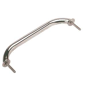 Sea-Dog Stainless Steel Stud Mount Flanged Hand Rail w/Mounting Flange - 24" - 254224-1