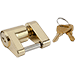 Sea-Dog Brass Plated Coupler Lock - 2 Piece