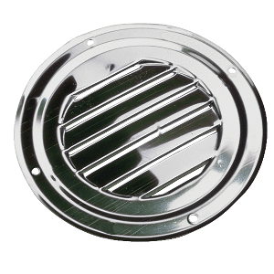 Sea-Dog Stainless Steel Round Louvered Vent - 4" - 331424-1