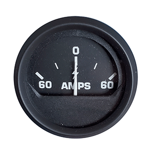 Faria Beede Instruments Faria Ammeter Gauge (60-0-60 Amps) - Black - 12822