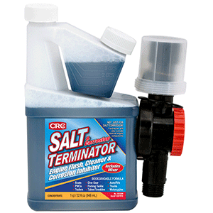 CRC Industries CRC Salt Terminator® Engine Flush, Cleaner & Corrosion Inhibitor w/Mixer Unit - 32 FL Oz - 1007976