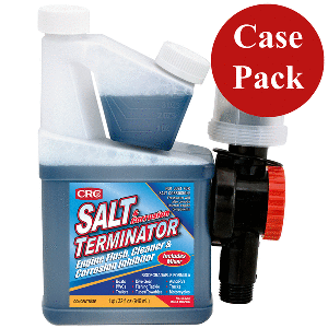 CRC Industries CRC Salt Terminator® Engine Flush, Cleaner & Corrosion Inhibitor w/Mixer Unit - 32 FL Oz *Case of 6 - 1007975