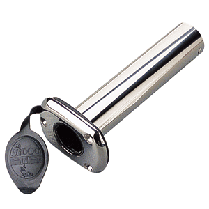 Sea-Dog Stainless Steel Flush Mount Rod Holder w/Cap - 90° - 325233-1