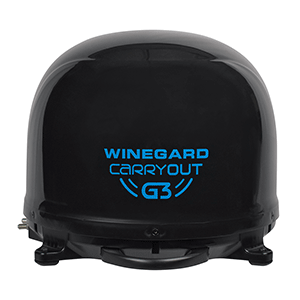 Winegard Carryout G3 Automatic Portable Satellite TV Antenna - Black - GM-9035