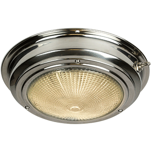 Sea-Dog Stainless Steel Dome Light - 5" Lens - 400200-1