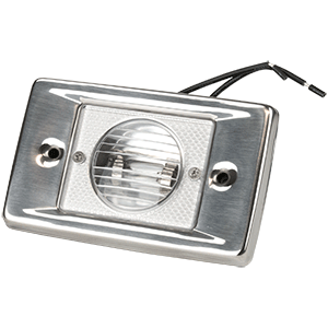 Sea-Dog Stainless Steel Rectangular Transom Light - 400136-1