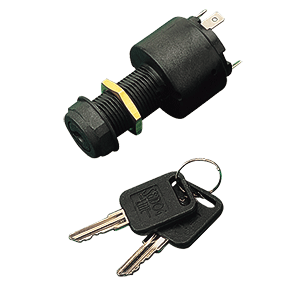 Sea-Dog Polypropylene Four Position Key Ignition Switch - 4 Blade - 420379-1
