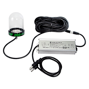 Hydro Glow LED Underwater Dock Light - 200W - 50' Cord - White - SF200W