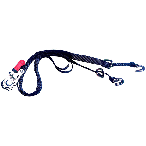 Rod Saver Mini Retractable Tie Down w/Soft Hook - 50 - Pair