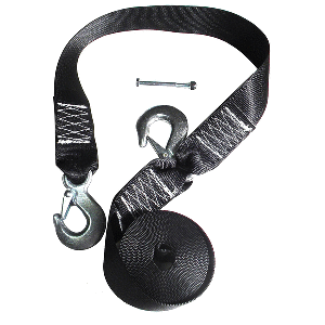 Rod Saver Winch Strap Replacement w/Safety Strap - 20' - WS20S