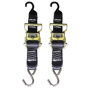 Rod Saver Heavy-Duty Ratchet Trailer Tie-Down - 2" x 3' - Pair - R2TTD3