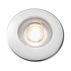 Aqua Signal Atlanta LED Downlight - Warm White LED w/Stainless Steel Housing - 16621-7