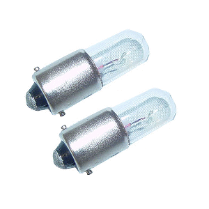 Aqua Signal Series 20 5W/12V Incandescent Replacement Bulb - Pair - 90496-7