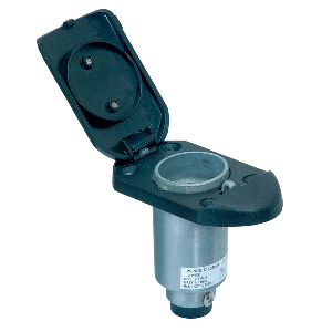 Aqua Signal Series 22 Heavy-Duty Rectangular Plug-In Base - Black - 22810-7