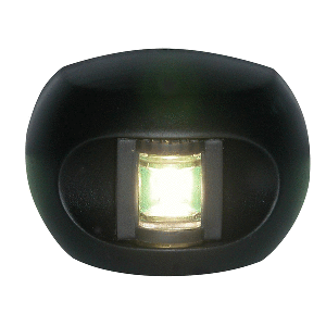 Aqua Signal Series 33 Stern LED Side Mount Light - Black Housing - 33502-7