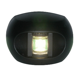 Aqua Signal Series 34 Stern Transom Mount LED Light - Black Housing - 34502-7