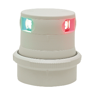 Aqua Signal Series 34 Tri-Color Mast Mount LED Light - White Housing - 34607-7