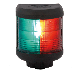 Aqua Signal Series 40 Bi-Color Side Mount Light - Black Housing - 40100-7