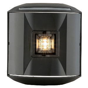 Aqua Signal Series 44 Stern Side Mount LED Light - 12V/24V - Black Housing - 44500-7